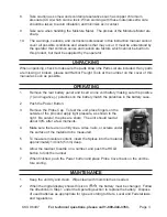 Preview for 3 page of CEN-TECH 96497 Operating Instructions