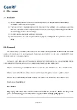 Preview for 4 page of CenRF CEG-P10 User Manual