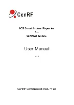 CenRF ICS User Manual preview