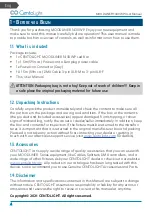 Preview for 4 page of CentoLight Moodliner 1430WP User Manual