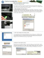 Preview for 1 page of Centon DataStick Bolt 16GBDSB-BLACK Installation Manual