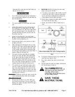 Preview for 5 page of Central Hydraulics 65549 Instructions And Precautions