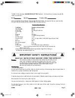 Preview for 2 page of Central Machinery 40634 Assembly & Operating Instructions