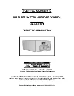 Central Machinery 46361 Operating Information Manual preview