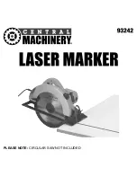 Central Machinery 93242 Instruction Manual preview