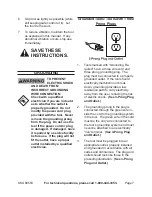 Preview for 7 page of Central Machinery 99553 Set Up And Operating Instructions Manual