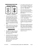 Preview for 8 page of Central Machinery 99553 Set Up And Operating Instructions Manual