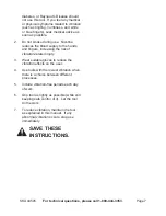 Preview for 7 page of Central Machinery CENTRAL MACHINERY 44505 Set Up And Operating Instructions Manual