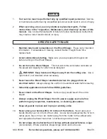 Preview for 5 page of Central Machinery CENTRAL MACHINERY 95668 Set Up And Operating Instructions Manual