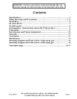 Preview for 2 page of Central Pneumatic Professional 94572 Assembly And Operating Instructions Manual