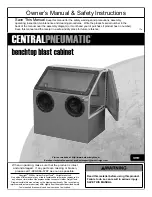 Preview for 21 page of Central Pneumatic 42202 Owner'S Manual & Safety Instructions