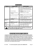 Preview for 35 page of Central Pneumatic 42202 Owner'S Manual & Safety Instructions