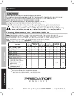 Preview for 34 page of Central Pneumatic 56101 Owner'S Manual & Safety Instructions