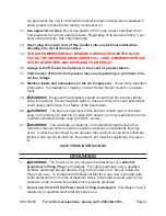 Preview for 6 page of Central Pneumatic 65903 Set Up And Operating Instructions Manual