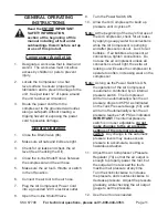 Preview for 11 page of Central Pneumatic 67708 Set Up And Operating Instructions Manual