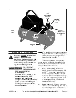 Preview for 8 page of Central Pneumatic 90168 Set Up And Operating Instructions Manual