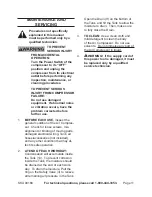 Preview for 11 page of Central Pneumatic 90168 Set Up And Operating Instructions Manual