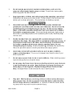 Preview for 3 page of Central Pneumatic 90234 Operating Instructions Manual