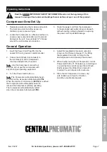 Preview for 7 page of Central Pneumatic 93657 Owner'S Manual & Safety Instructions