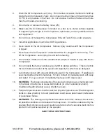 Preview for 5 page of Central Pneumatic 97080 User Manual