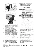 Preview for 9 page of Central Pneumatic AIR STAPLER 1/4" CROWN, 18 GAUGE 97521 Set Up And Operating Instructions Manual