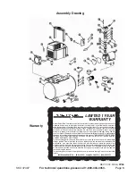 Preview for 8 page of Central Pneumatic CENTRAL PNEUMATIC 47407 Assembly And Operation Instructions Manual