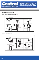 Preview for 10 page of CENTRAL RESTAURANT PRODUCTS 69K-038 Instruction Manual