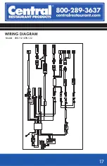Preview for 17 page of CENTRAL RESTAURANT PRODUCTS 69K-038 Instruction Manual