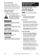 Preview for 2 page of CentralPneumatic 68739 Instruction Manual