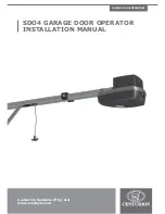 Preview for 1 page of Centurion SD04 Installation Manual