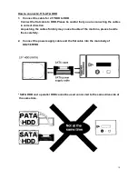 Preview for 11 page of Century HDD Copy Pro KD25/35PRO Instruction Manual