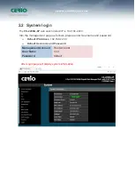 Preview for 9 page of Cerio CS-2000 Series User Manual