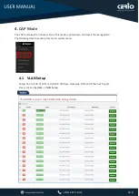 Preview for 22 page of Cerio SEFA OW-500 A1 User Manual