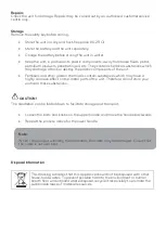 Preview for 22 page of Certa CTMWR40V37A User Manual