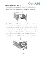 Preview for 23 page of CertaUPS C300R-020-B Installation Manual