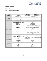 Preview for 45 page of CertaUPS C300R-020-B Installation Manual