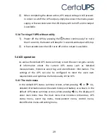 Preview for 33 page of CertaUPS C400R-010-B Installation Manual