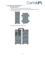 Preview for 18 page of CertaUPS C500 Installation Manual