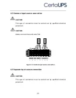 Preview for 26 page of CertaUPS PowerControl C500R-060-B UPS Installation Manual