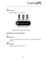 Preview for 27 page of CertaUPS PowerControl C500R-060-B UPS Installation Manual