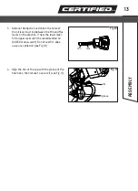 Preview for 14 page of CERTIFIED 060-0750-0 Instruction Manual