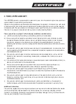 Preview for 28 page of CERTIFIED 060-0750-0 Instruction Manual