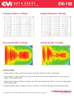 Preview for 3 page of Cerwin-Vega CVi-152 Datasheet