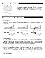 Preview for 5 page of Cerwin-Vega SL-10S Owner'S Manual