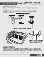 Preview for 3 page of Cerwin-Vega XED XE10SV Quick Reference Manual