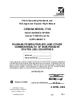 Preview for 387 page of Cessna 172S Skyhawk SP NAV III 2005 Information Manual