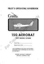 Preview for 3 page of Cessna A150M Pilot Operating Handbook