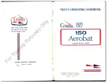 Preview for 220 page of Cessna A150M Pilot Operating Handbook