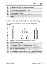 Preview for 20 page of CEStronics OMEGA ACTIVE IES Fitting And Operating Instructions