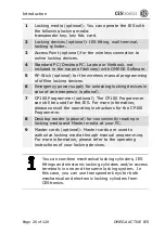 Preview for 26 page of CEStronics OMEGA ACTIVE IES Fitting And Operating Instructions